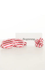 Georgina Eye Mask and Scrunchie Satin Set