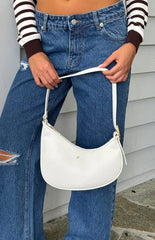 Peta and Jain Cinder White Shoulder Bag