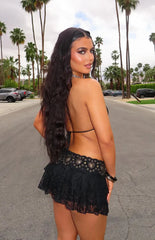 Zeke Black Cut Out Bikini Mini Dress