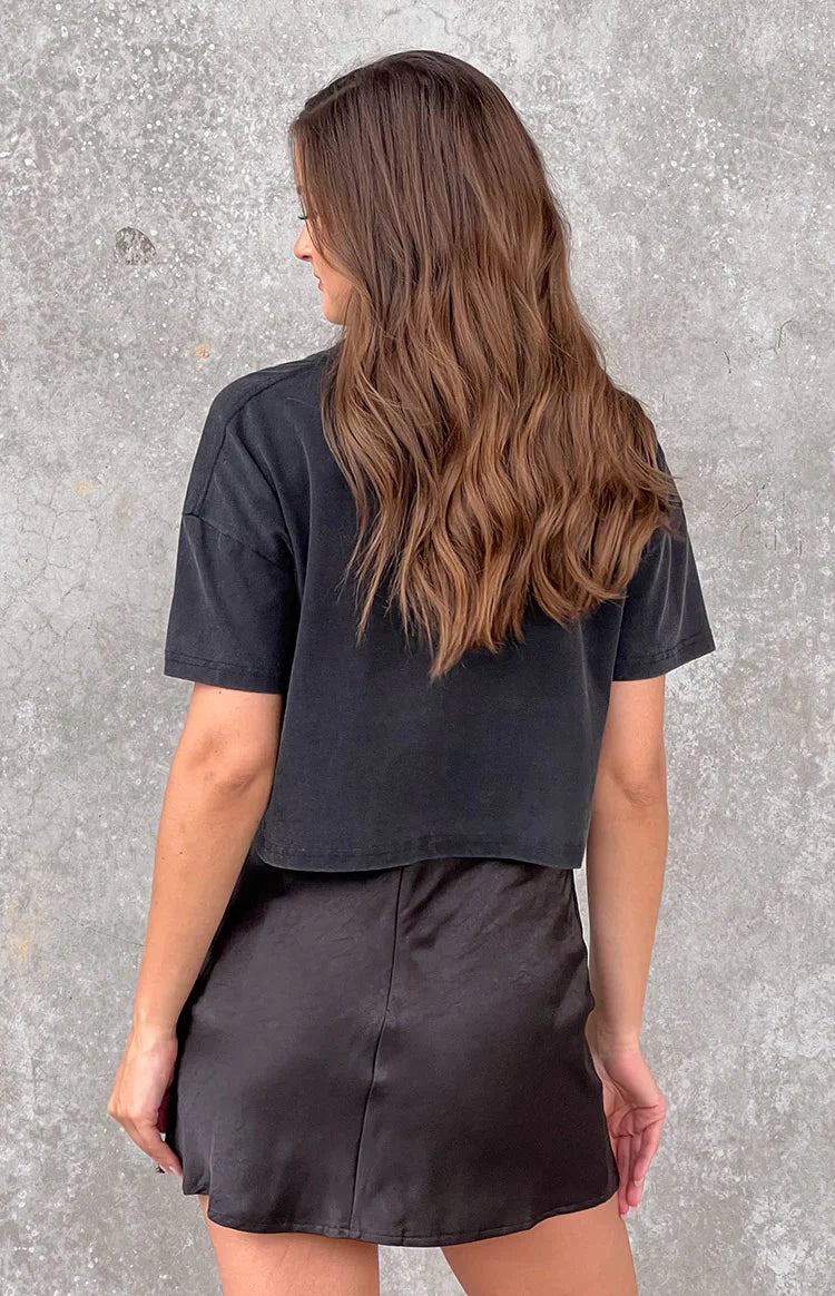 Born Wild Black Tee