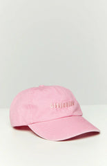 Beginning Boutique Pink Washed Cap