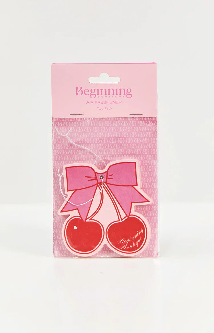 Beginning Cherry Bow Air Freshener