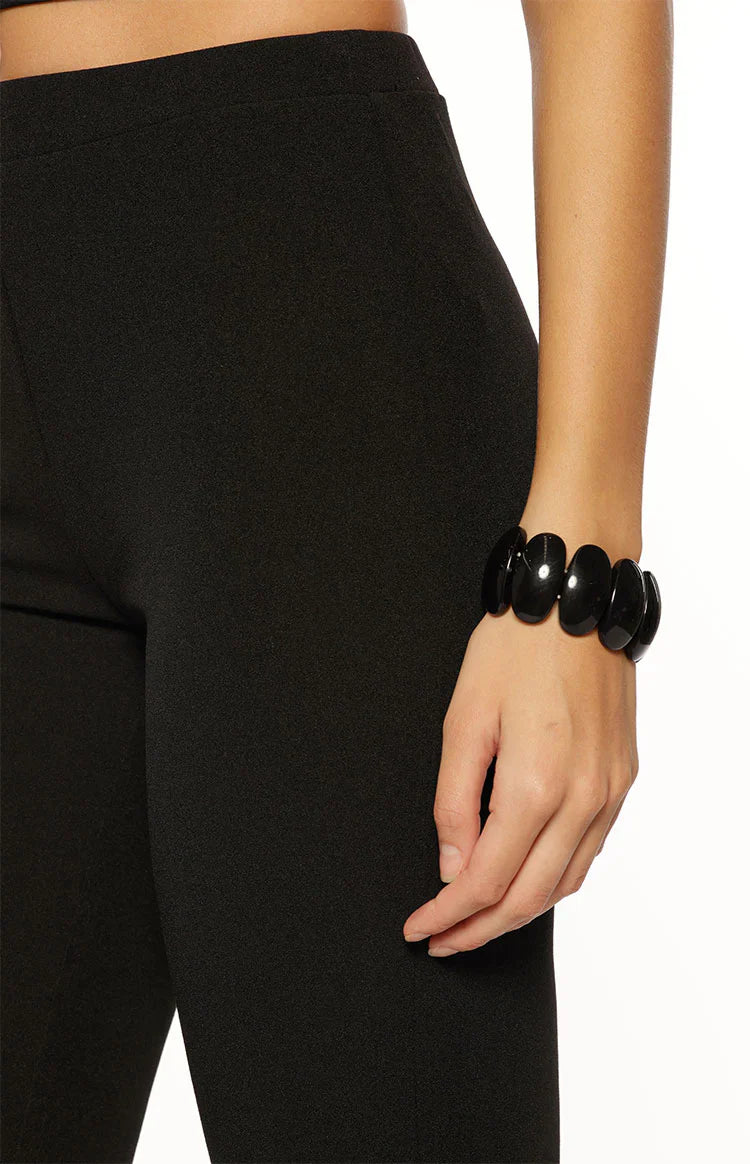 City Lights Black Jersey Capri Pants - PRE ORDER
