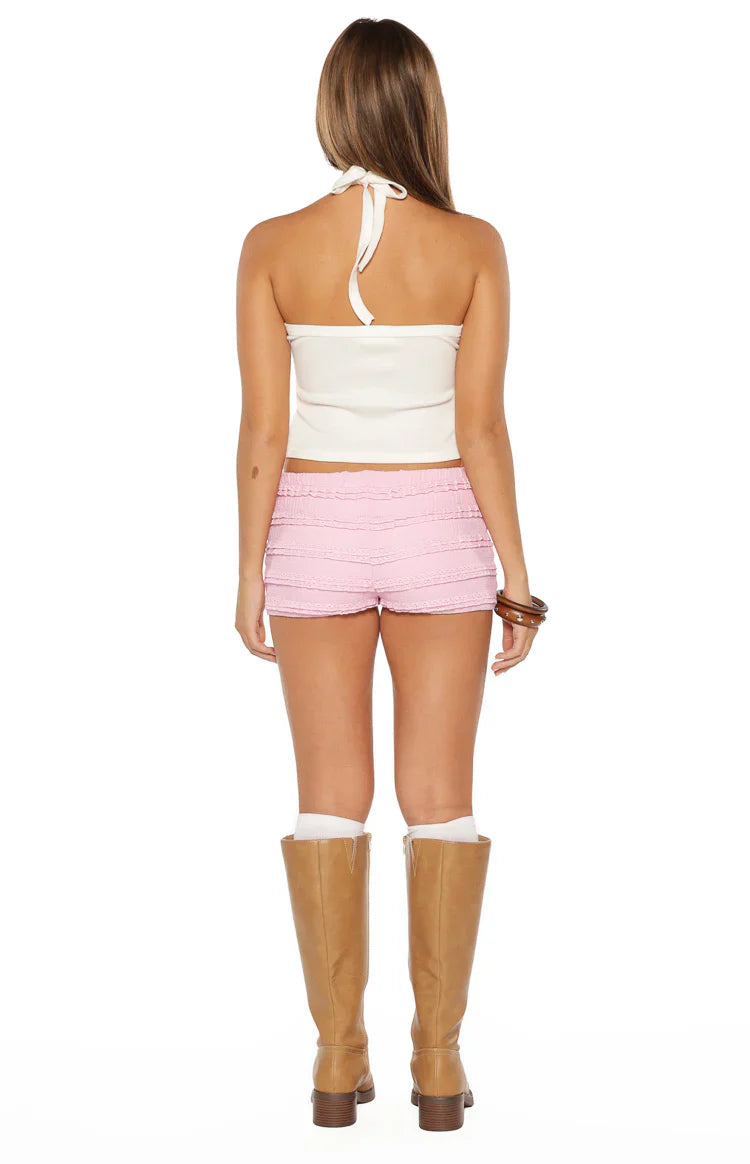 Leo Pink Micro Shorts