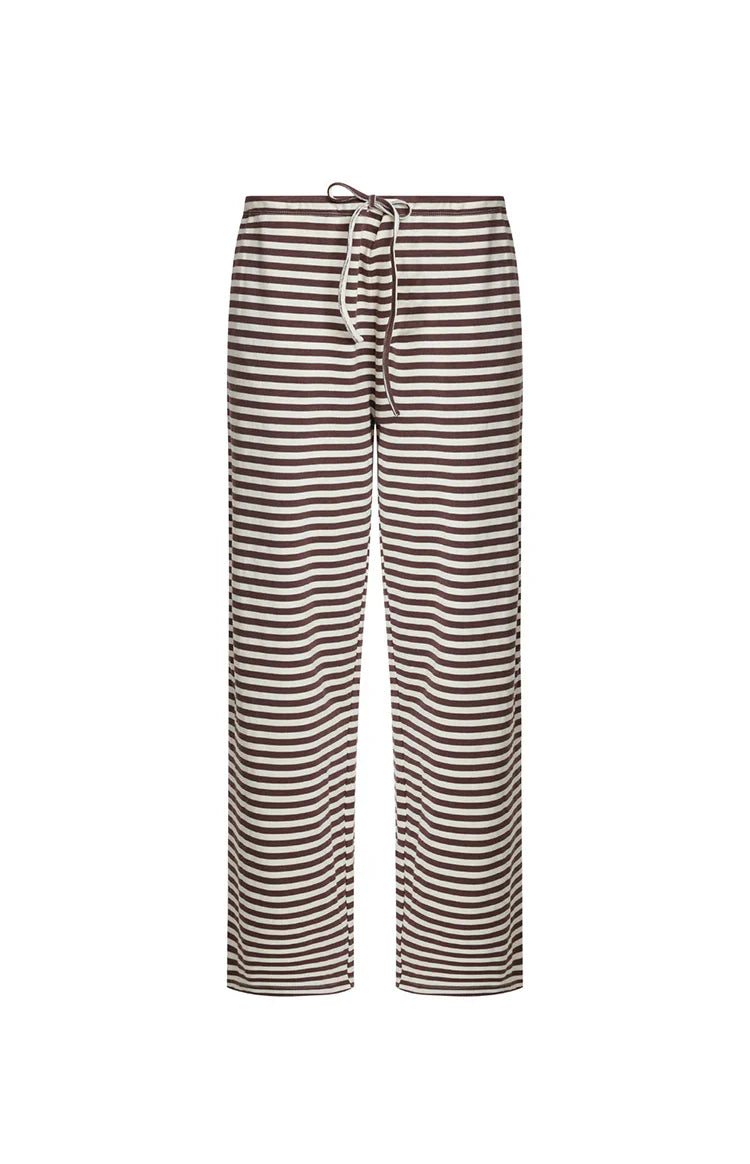 Lioness Bloom Dark Chocolate Stripe Pants