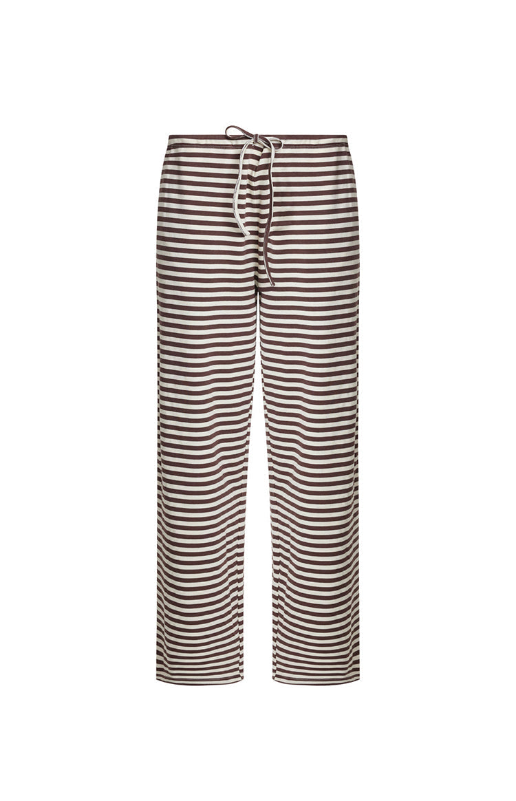 Lioness Bloom Dark Chocolate Stripe Pants