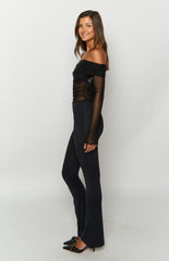 Lioness Black Bisous Pants