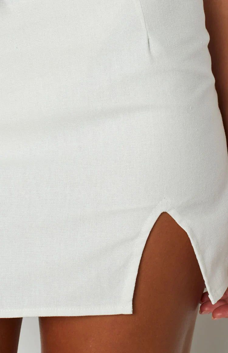 Milan Skirt White