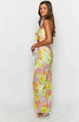 Mykonos Yellow Floral Pants