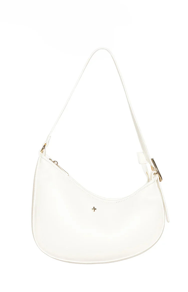 Peta and Jain Cinder White Shoulder Bag
