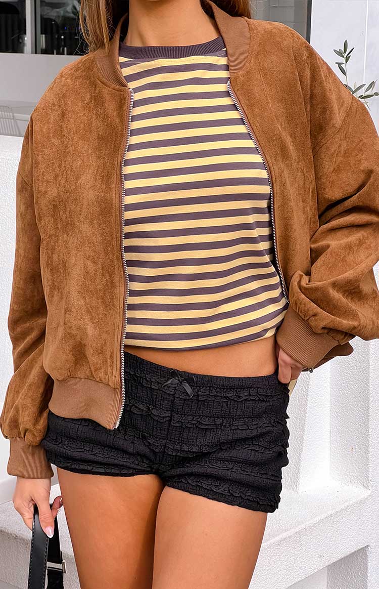 Leo Black Micro Shorts