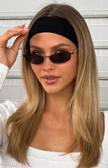 Serenity Black and Brown Headband 2 Pack