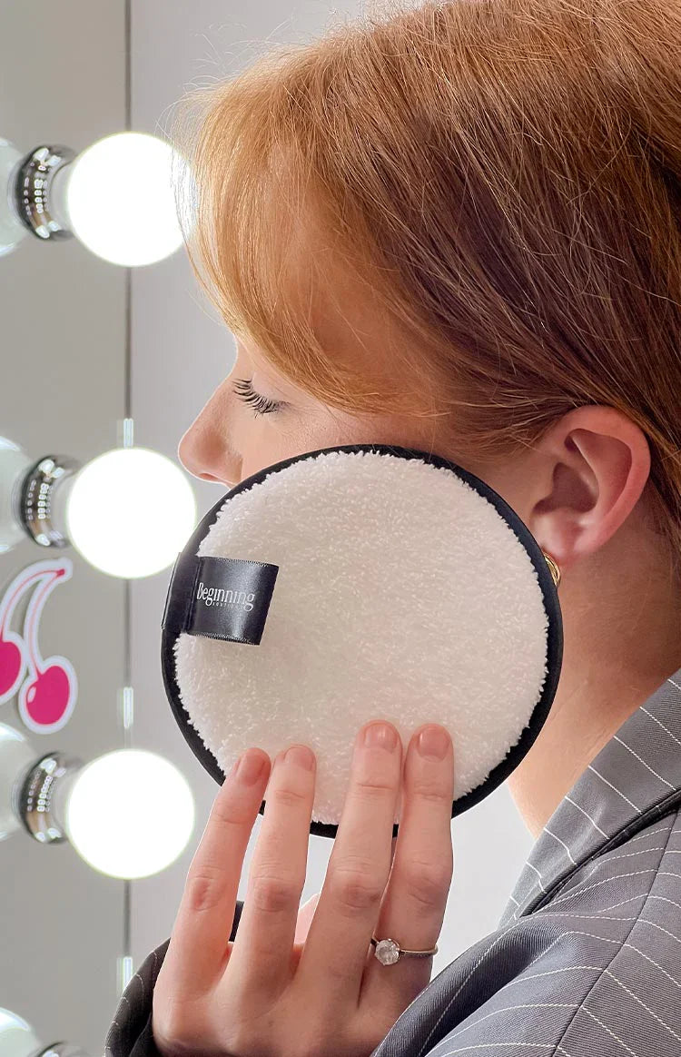 Take It Off Black Reusable Face Wash Pads 3 Pack