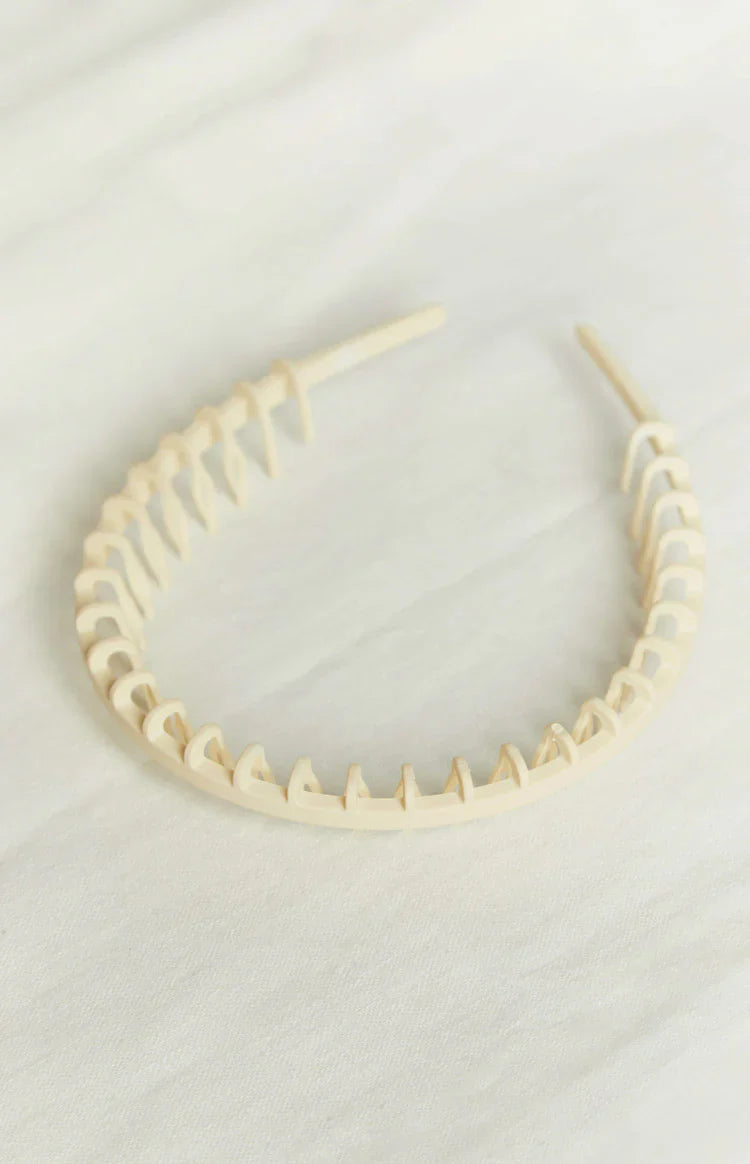 The Holly Cream Headband